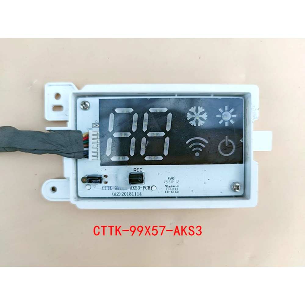 For AUX Air Conditioner Display Panel Receiver Panel Accessories CTTK-99X57-AKS CTTK-100X57-AKS CTTK-99X57-AKS3 Display