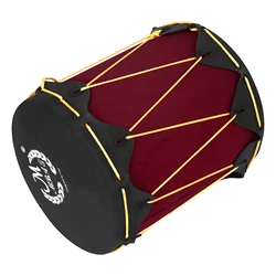 M MBAT Indian Drum Double Sided Rubber Skin Tambourine With Drumsticks Children Gift Music Initiation Toys Percussion Instrumets