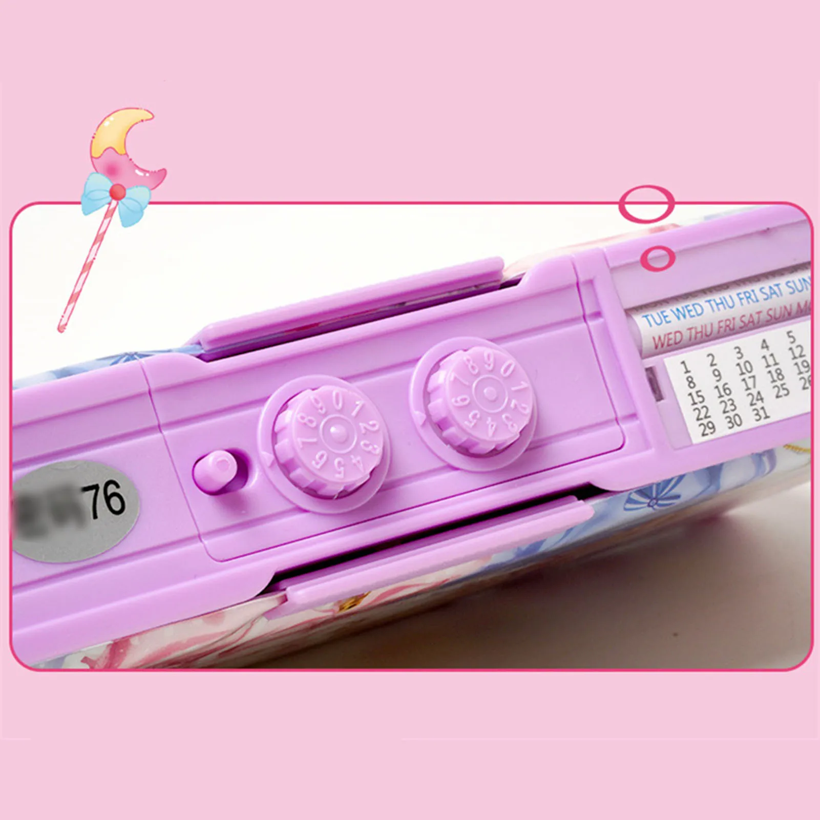 Imagem -05 - Multifunções Kawaii Lápis Cases Pen Box de Volta às Aulas Material de Escritório Menina Japonês Coreano Bolsa de Armazenamento Papelaria Bonito