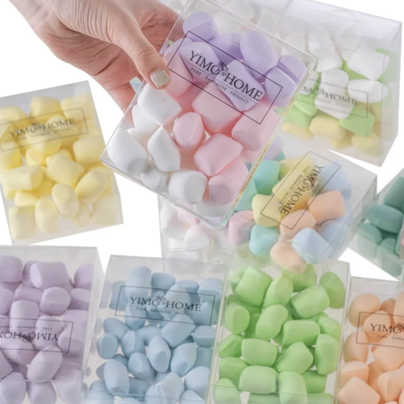 30PCS/Box Simulation cotton candy fake dessert cake baking decorative candy model shooting props window display ornaments