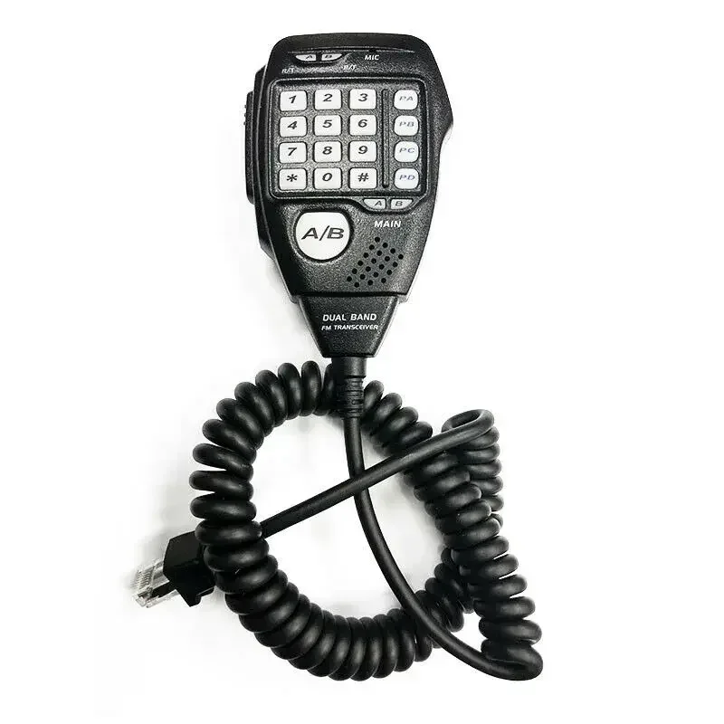 

AnyTone PTT микрофон с динамиком, ручной микрофон для AnyTone Walkie Talkie AT-588UV AT-778UV, двухдиапазонный FM-трансивер, автомобильное мобильное радио