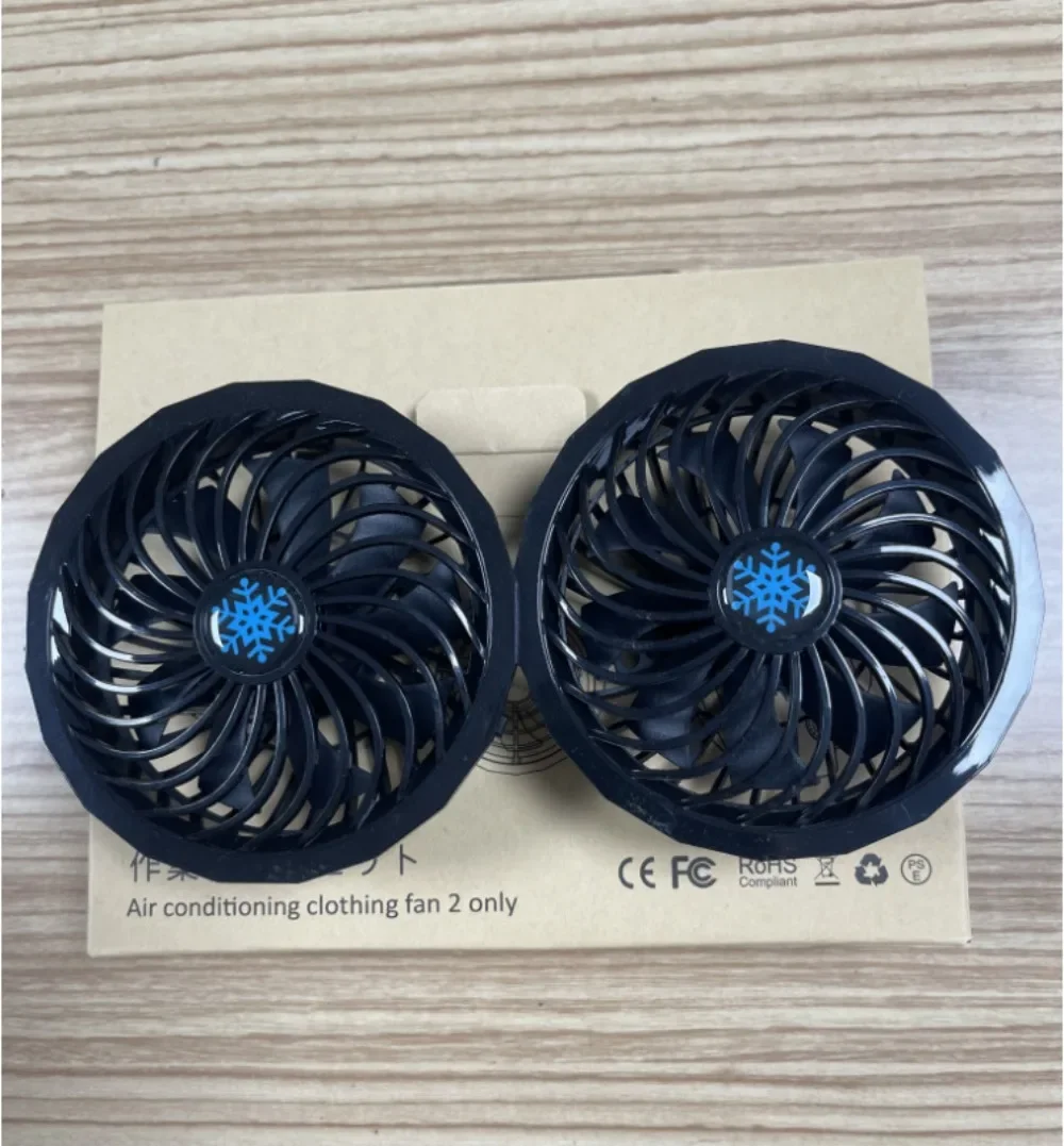 12V Full Set Cooling Clothes Labor Protection Service USB Fan Air Conditioner Service Brushless 5V Power Bank for Office Use
