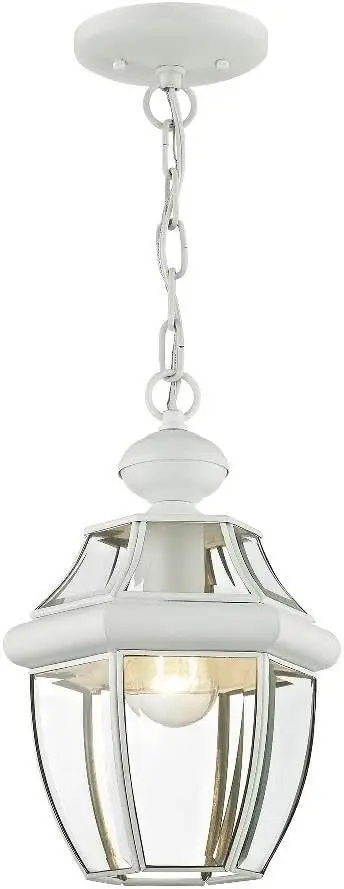 

2152-03 Monterey 1-Light Outdoor Hanging Lantern, White