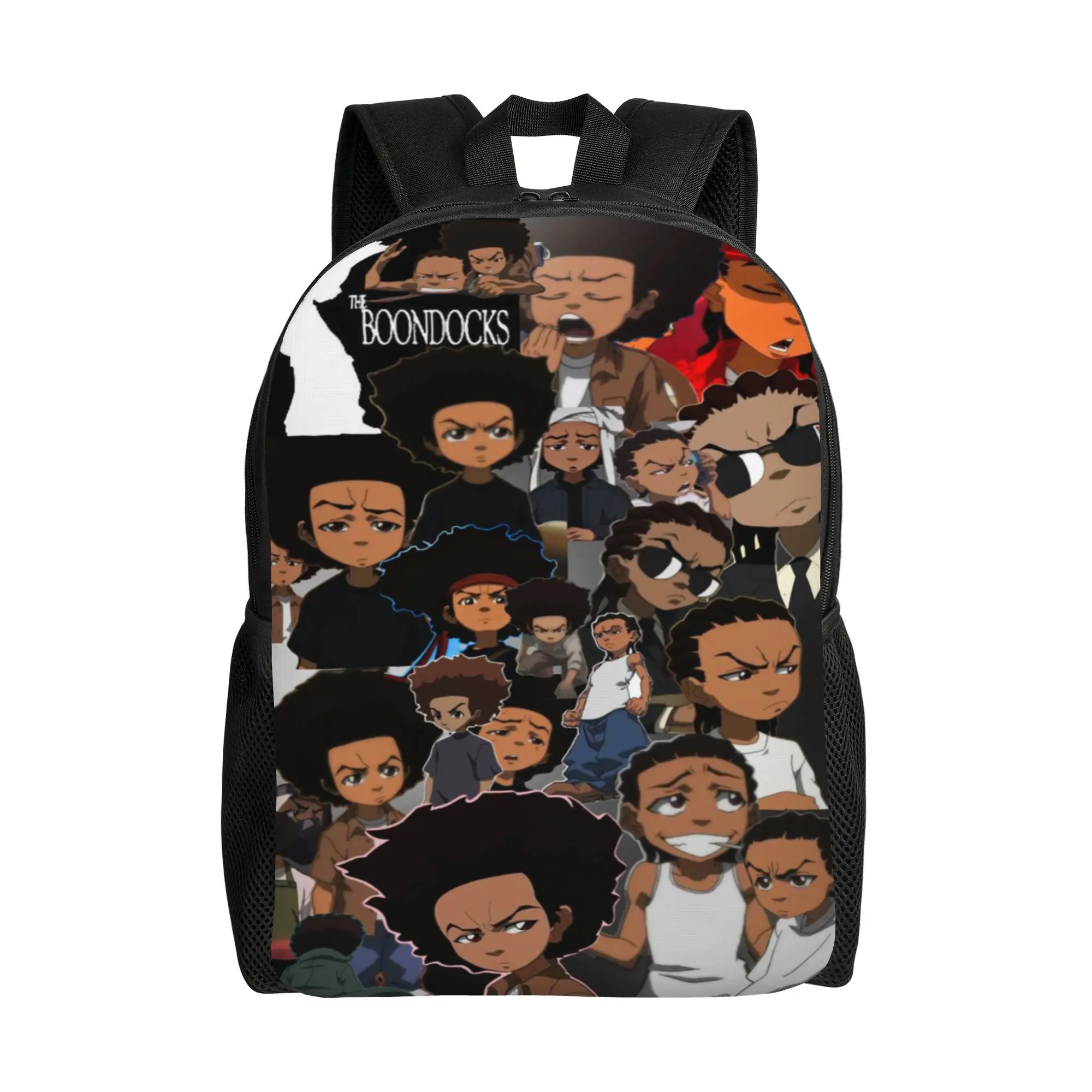 Back to school season Personalised Excellently designed Passionate Novel The Boondocks Laptop Bag  For Men Women Backpack