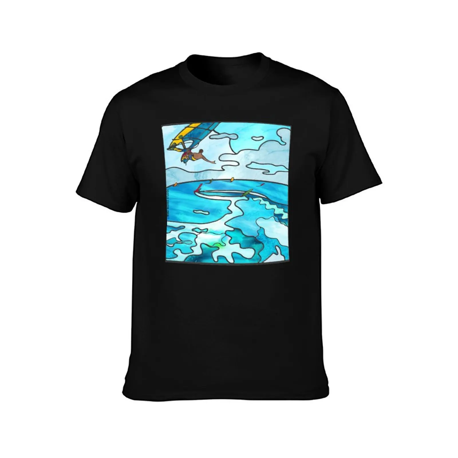 Airborne Attitude - Saluting the Hawaiian Air Force T-Shirt Casual Daily Wear Short Sleeve Top T-Shirt