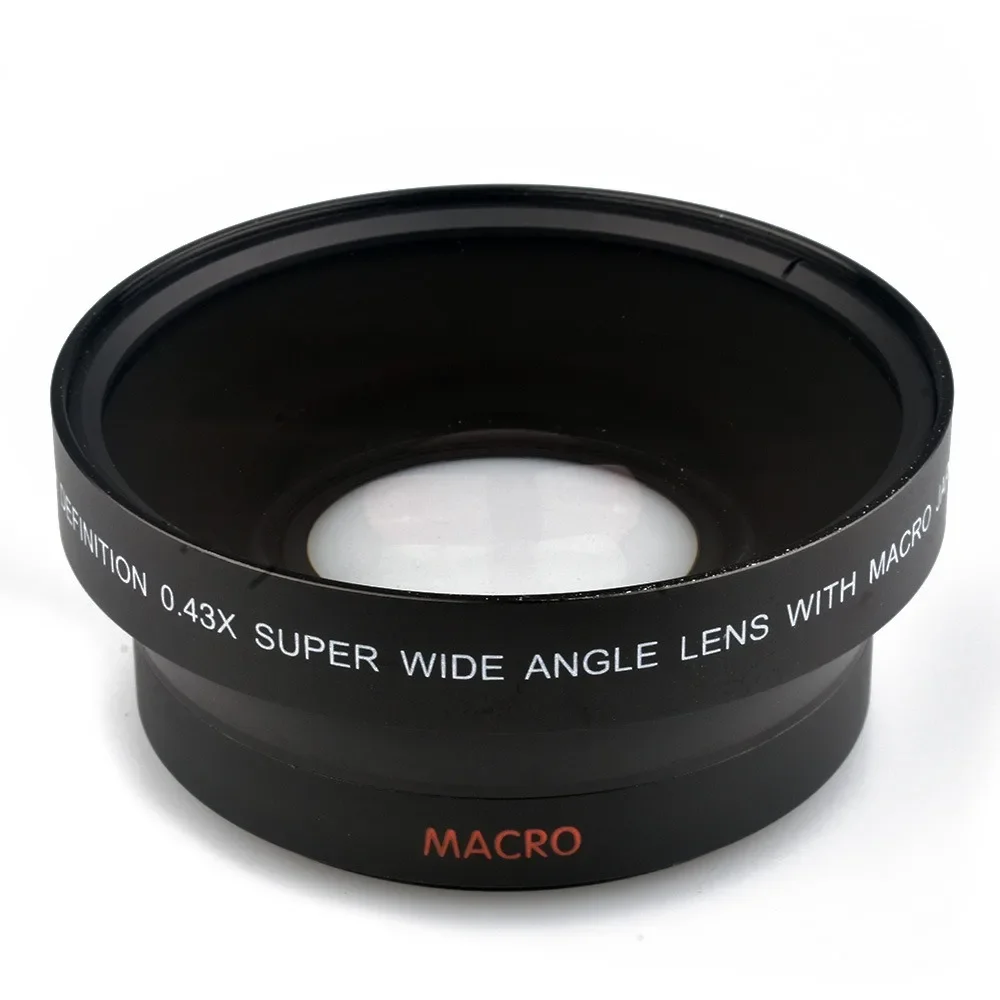 72mm 0.43X Wide Angle Macro Conversion Lens for 72 mm canon nikon pentax Sony HDR-FX1 HVR-Z1U camera