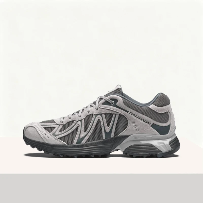 Salomon XT-WhisperFG: High-Performance, Durable, Cushioned, Supportive, Snug-Fit Low-Top Running Shoes (Unisex), Gray 479958