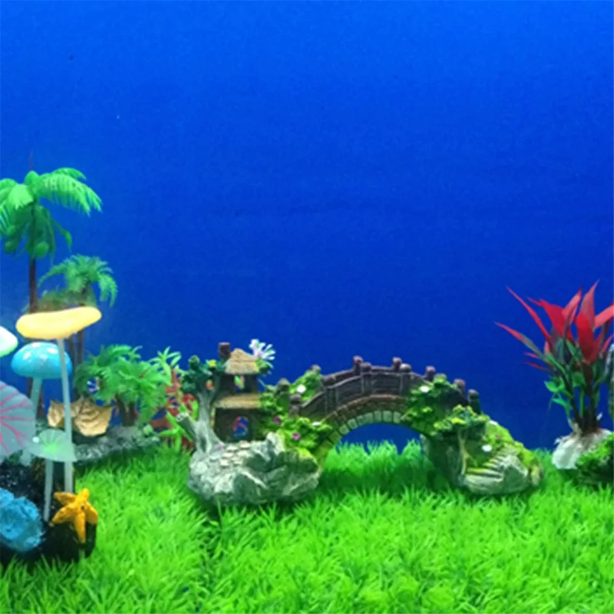 Artificial Bridge Fish Tank Or - đánh giá và giá Aquarium Fish Bridge