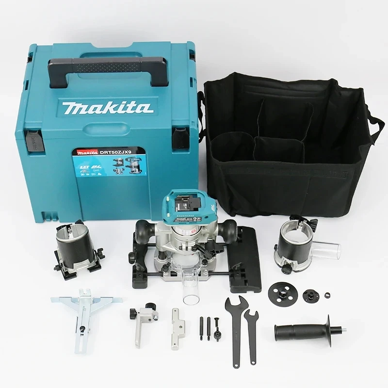 New Makita DRT50ZJX9 18V Trimming Machine Slotting Trimming and Hole Digging Engraving Machine Brushless