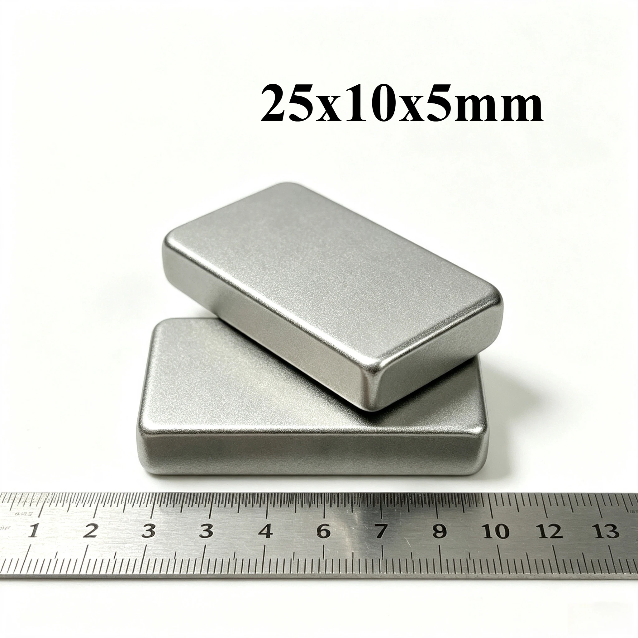 25X10X5MM Rectangular Neodymium Magnet Strong Permanent NdFeB Rare Earth Block Magnet 25X10X5MM