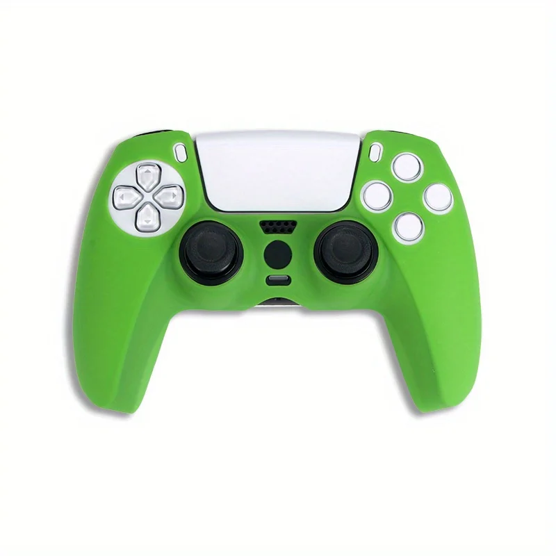 PS5 controller huid antislip siliconen hoes beschermhoes handvat hoes stofdicht, geschikt voor PS5 Playstation