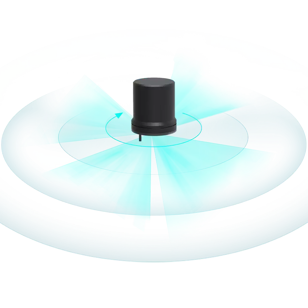 BOYING iRadar UAV Obstacle Avoidance Radar 360° Rotating MmWave Radar Sensor for Drone Flight Safety Collision Prevention System
