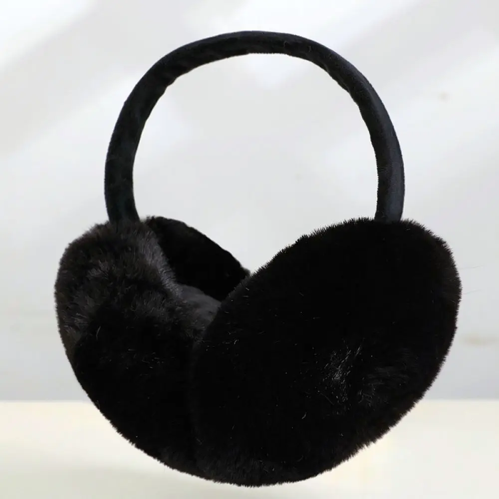Unisex Winter Ear Warmers Foldable Plush Earmuffs Thickened Thermal Cold Proof Ear Protectors Soft Comfortable Outdoor Gear