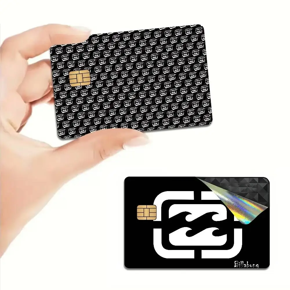 C-Casual-S-Surfing-B-Billabonges Anime Spend or Save Funny Shell On Off Ultra Thin No Fade Sticker Skin for Debit Credit Card