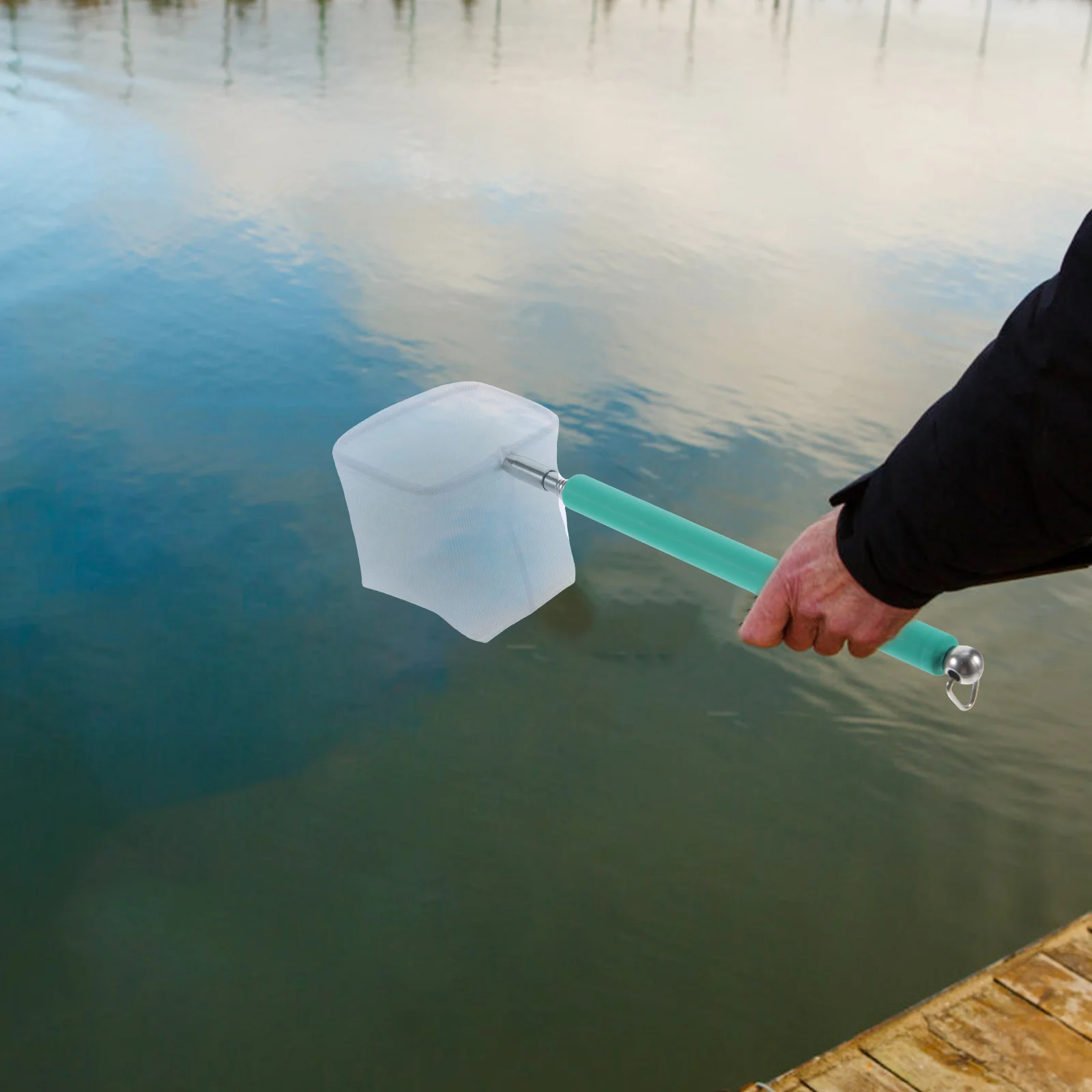 

1pcs 3D Retractable Fishing Net Durable Stainless Steel Telescopic Handle for Aquarium Tank Nets Catch Fish Shrimp