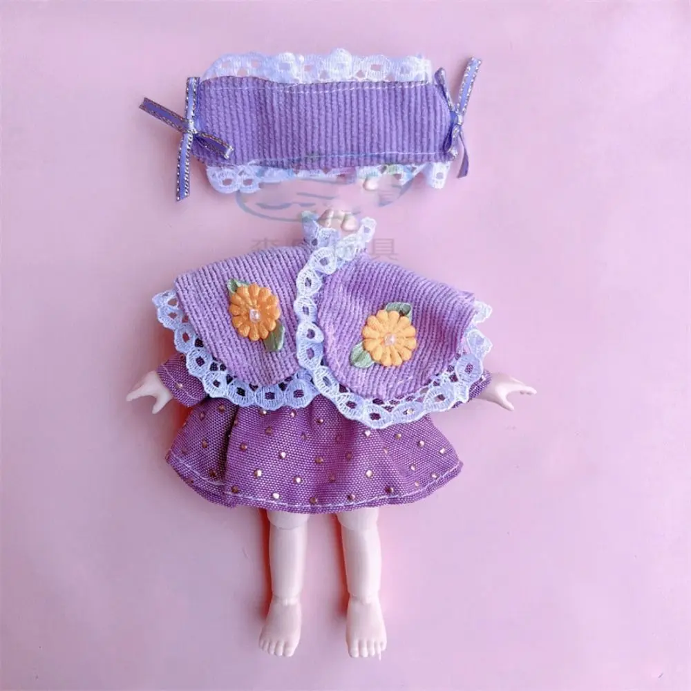 9 Styles Doll Clothes Dresses Cute Mini Animal Doll Outfit 16~17cm Doll Clothes