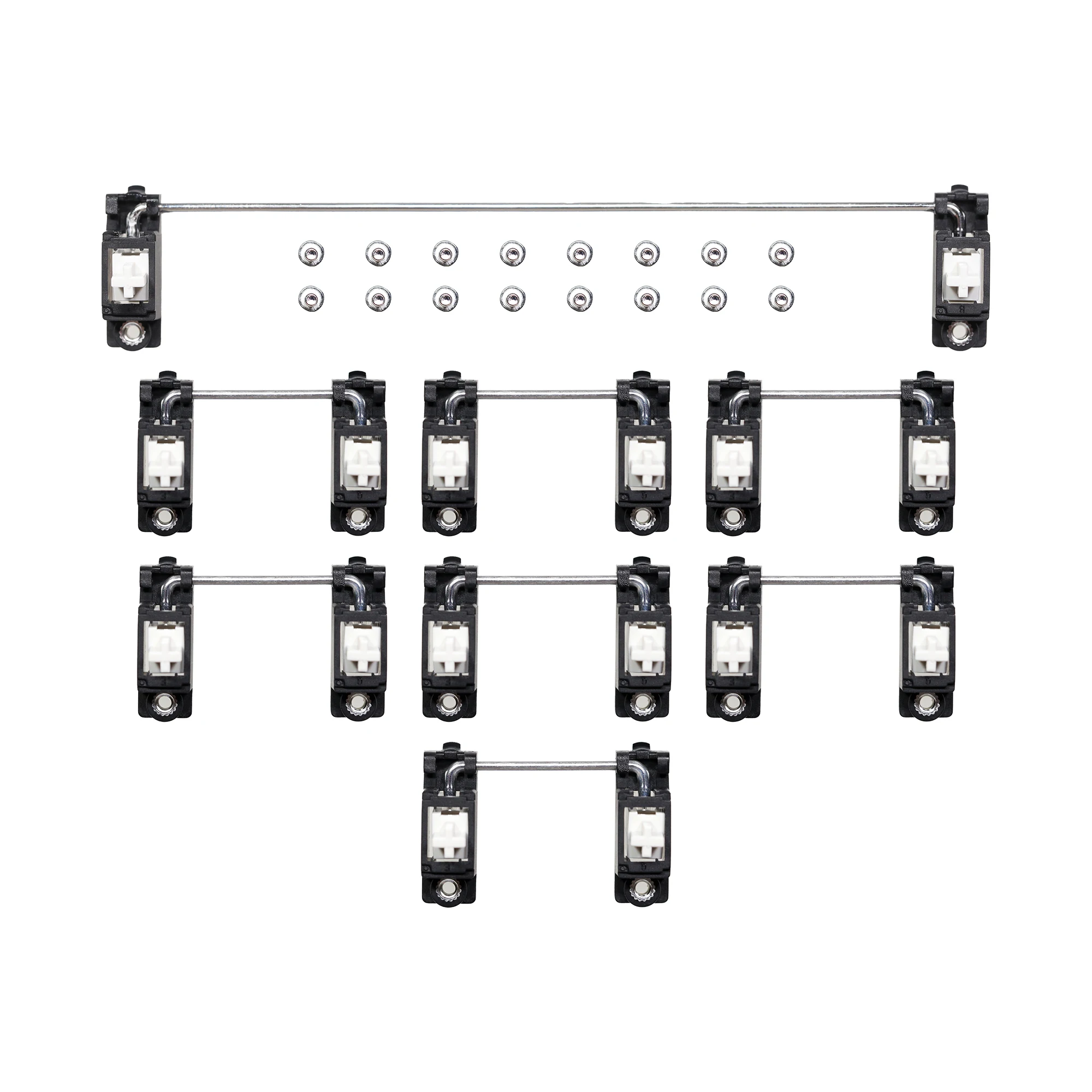 Gateron PCB Screw in Stabilizer for Mechanical Keyboard xd64 BM60 xd87 White Black 60 64 68 75 84 87 96 98 1800