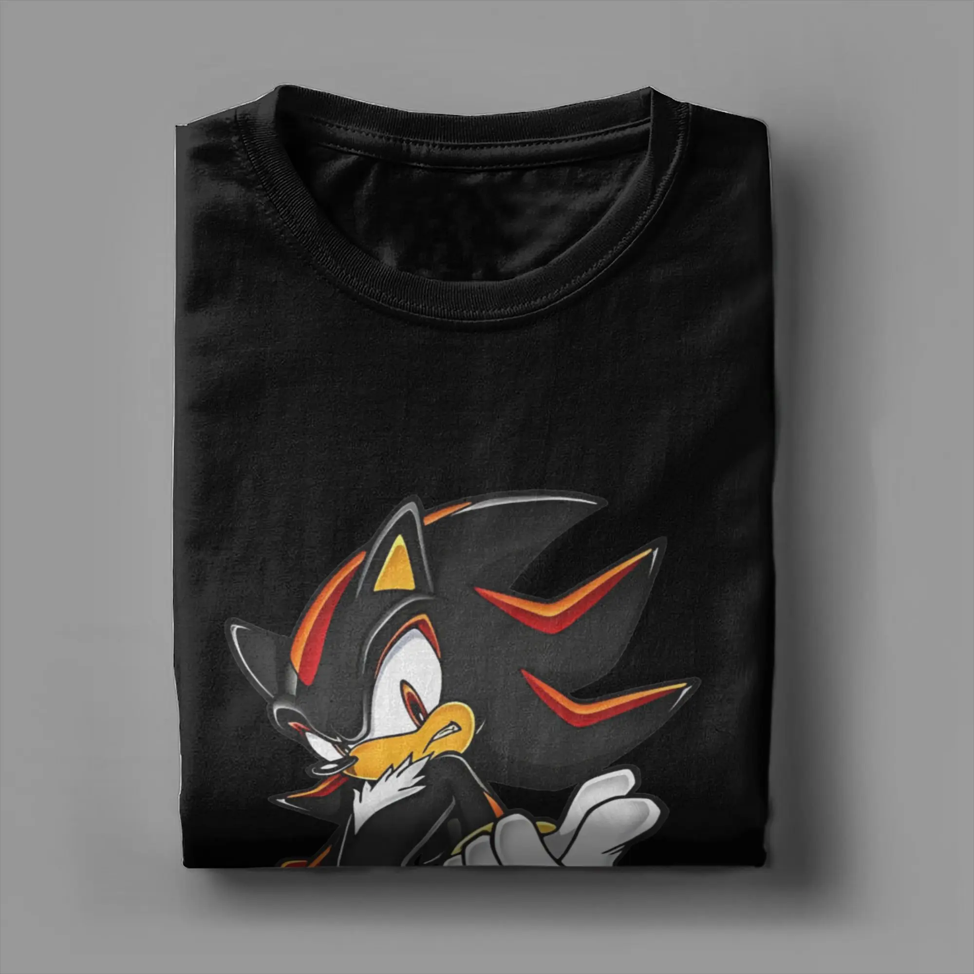 Summer Shadows the hedgehog T Shirt For Unisex Movie Cotton T-shirts Short Sleeve Clothes