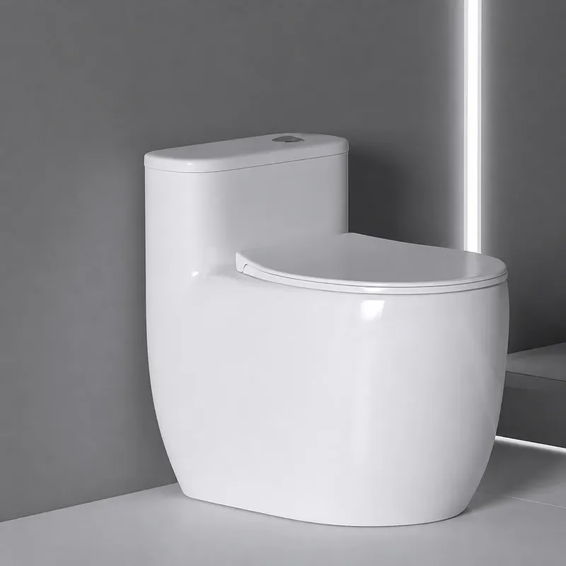Wholesale Small Square Siphon Toilet for Compact Apartments and Ordinary Households Hygienic Ceramic Sanitary Ware from