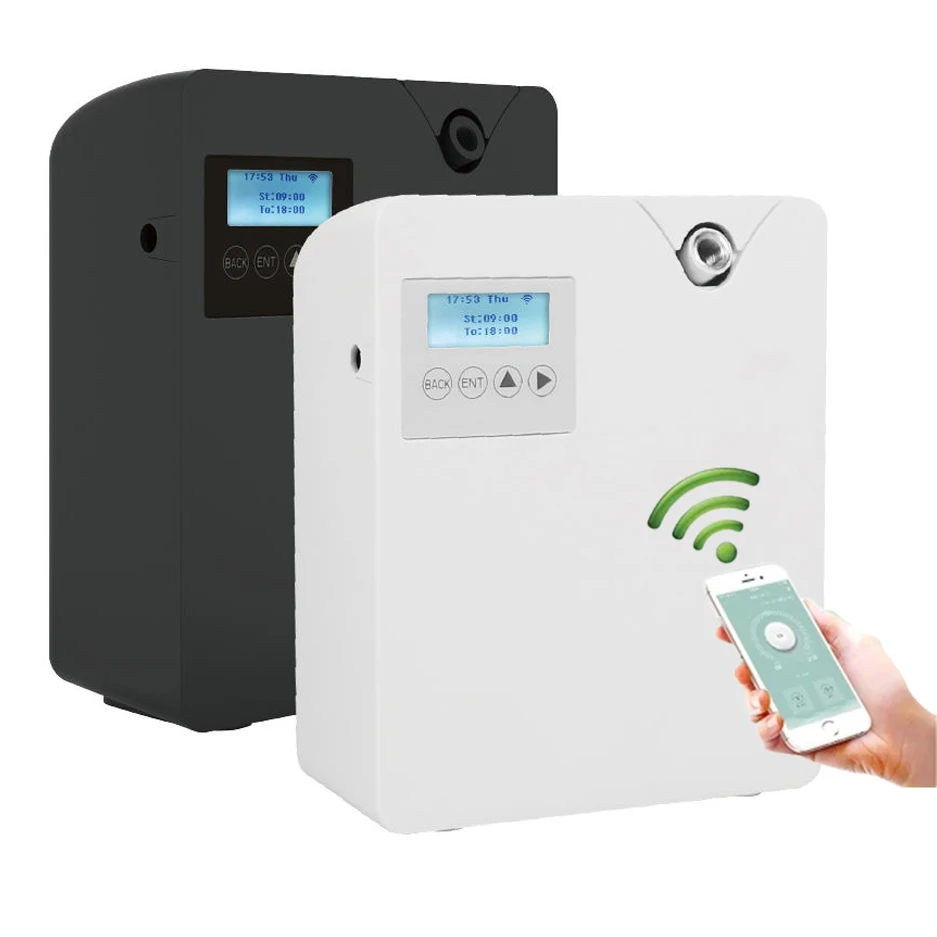 

Automatic App Control Electric Commercial Scent Marketing Machine Aroma Diffuser Plastic Scenting Machine