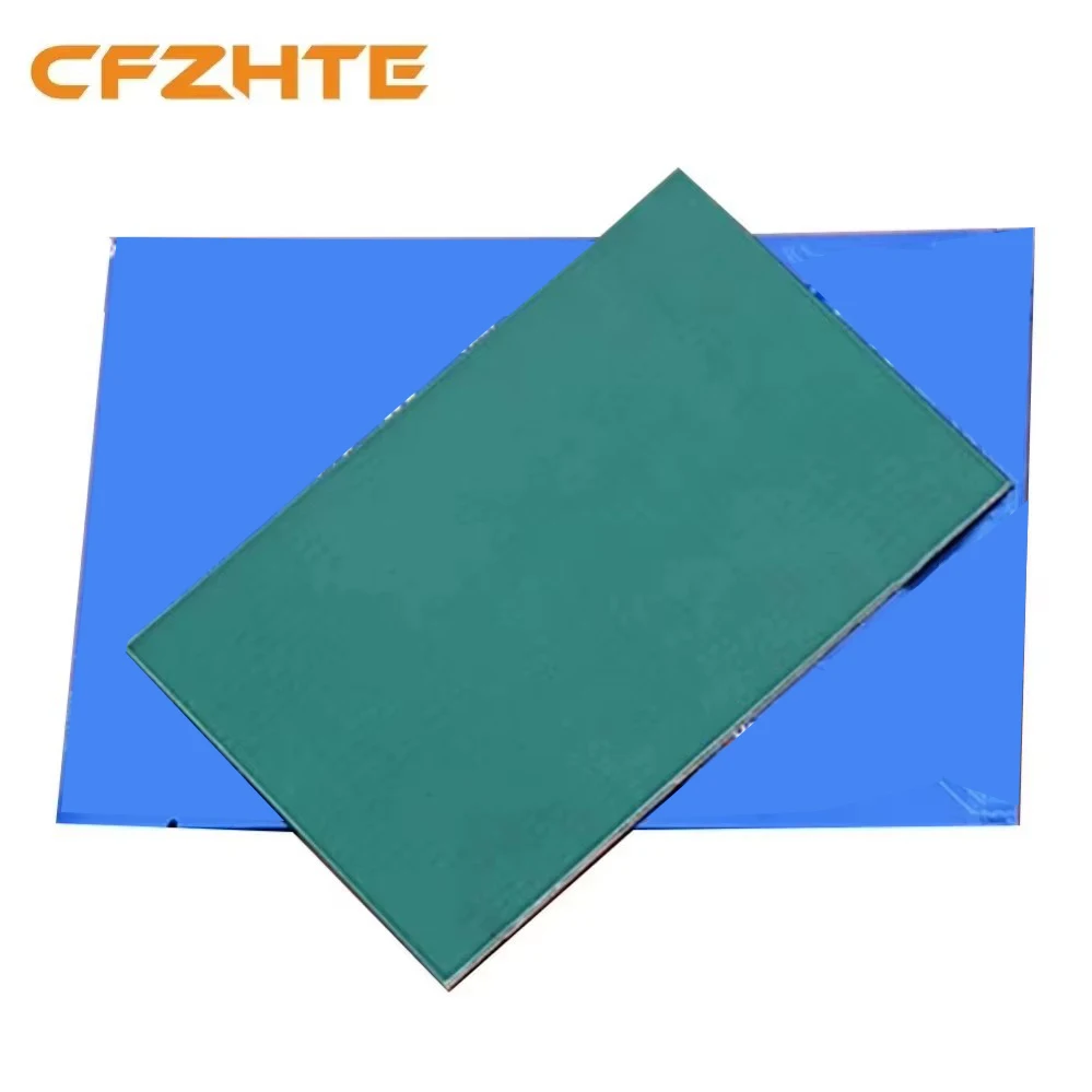 10pcs 100x150mm Positive Photosensitive PCB Board, FR4 Single-Sided Copper Clad Laminate 18μm 1.5mm for DIY Circuit Prototyping