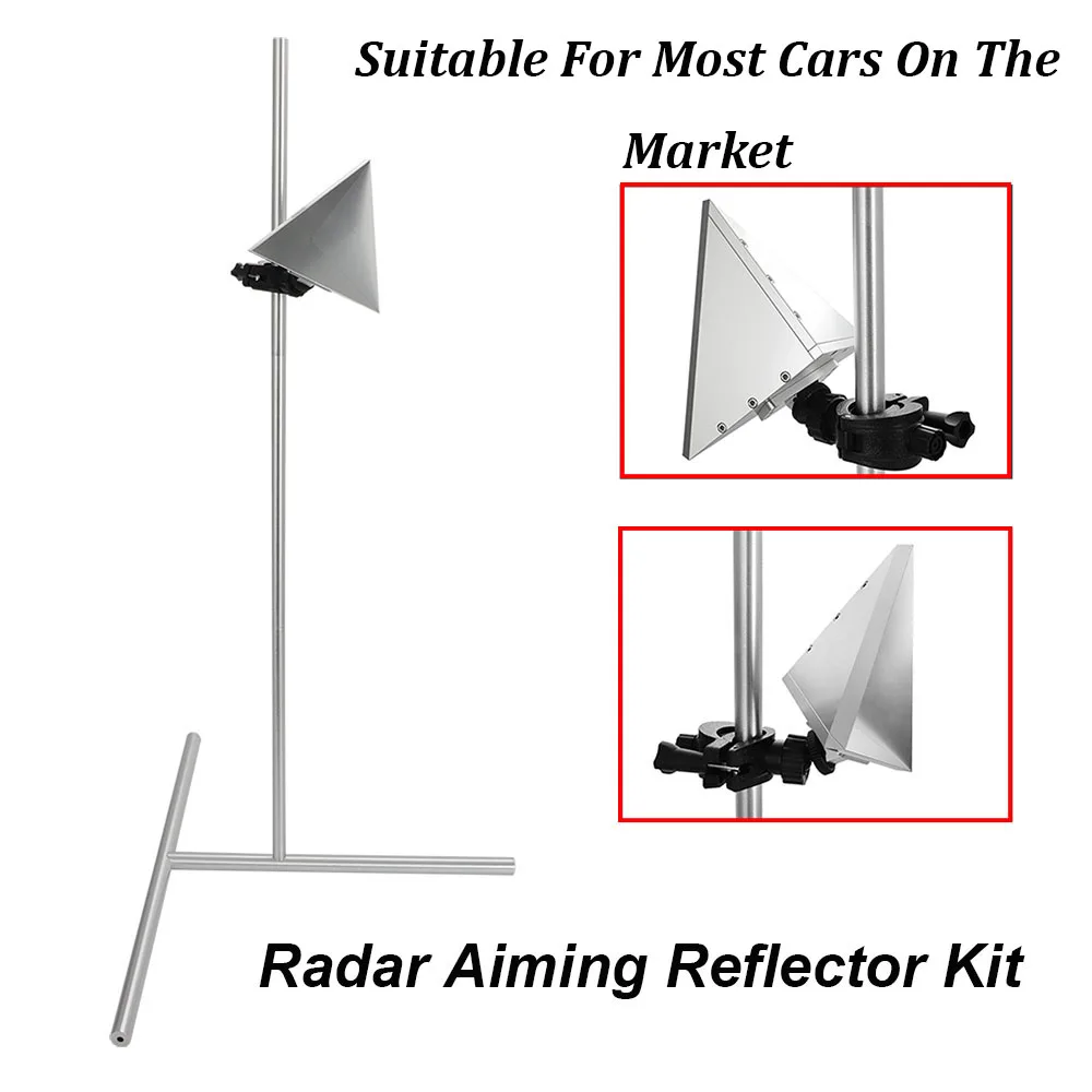 1 Set Aluminum Radar Aiming Reflector ADAS Calibration Tool Kit For Honda Toyota Kia Ford Cars Specialist Spare Parts