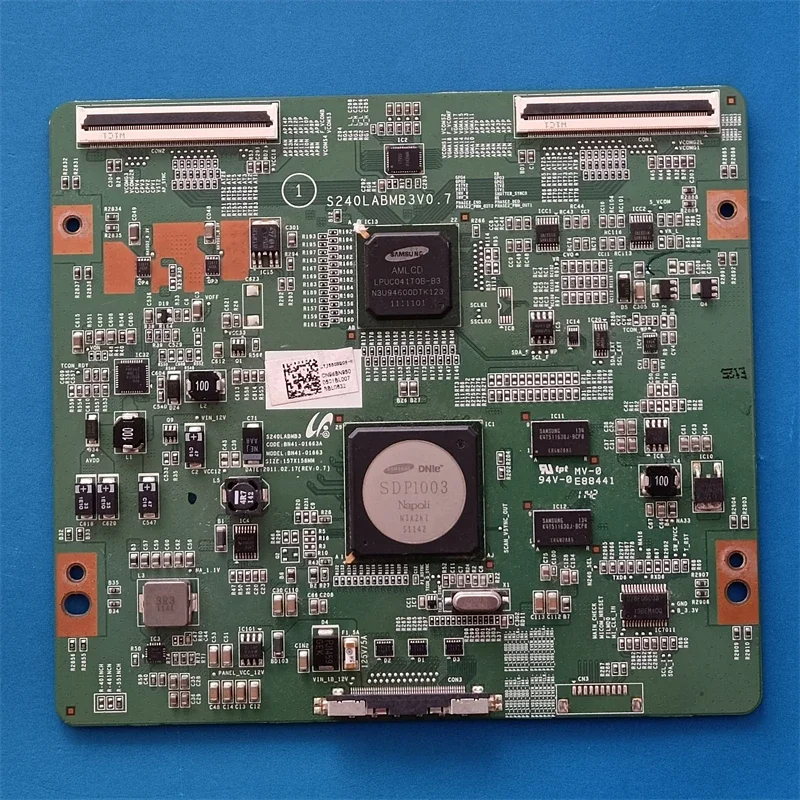 T-CON BN41-01663A S240labmb3v0.7 BN95-00499A BN95-00500A S240labmb3v0.6 Logic Board Past Ue40d7000ls Ue46d8000yu Un55d8000yg Tv