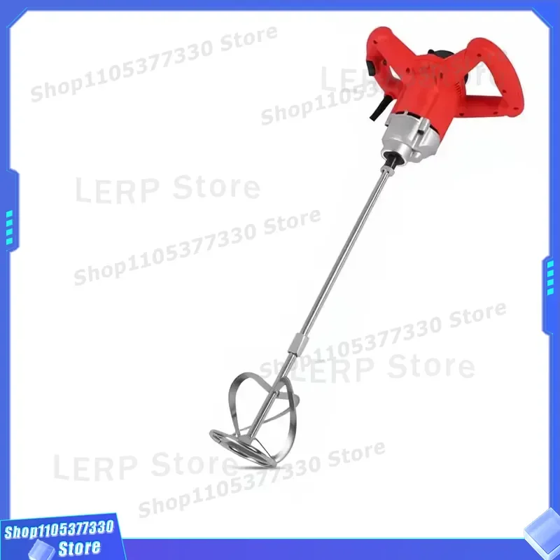 High Power Electric Industrial Paint Mixer for Putty Powder Concrete Cement Self Mixing Tool Heavy Duty Meat Filling Blender