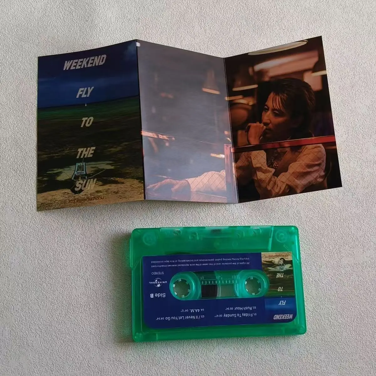 R&B Toshiki Kadomatsu Music Tape WEEKEND FLY TO THE SUN Album Cassettes Cosplay Walkman Recorder Car Soundtracks Box Collection