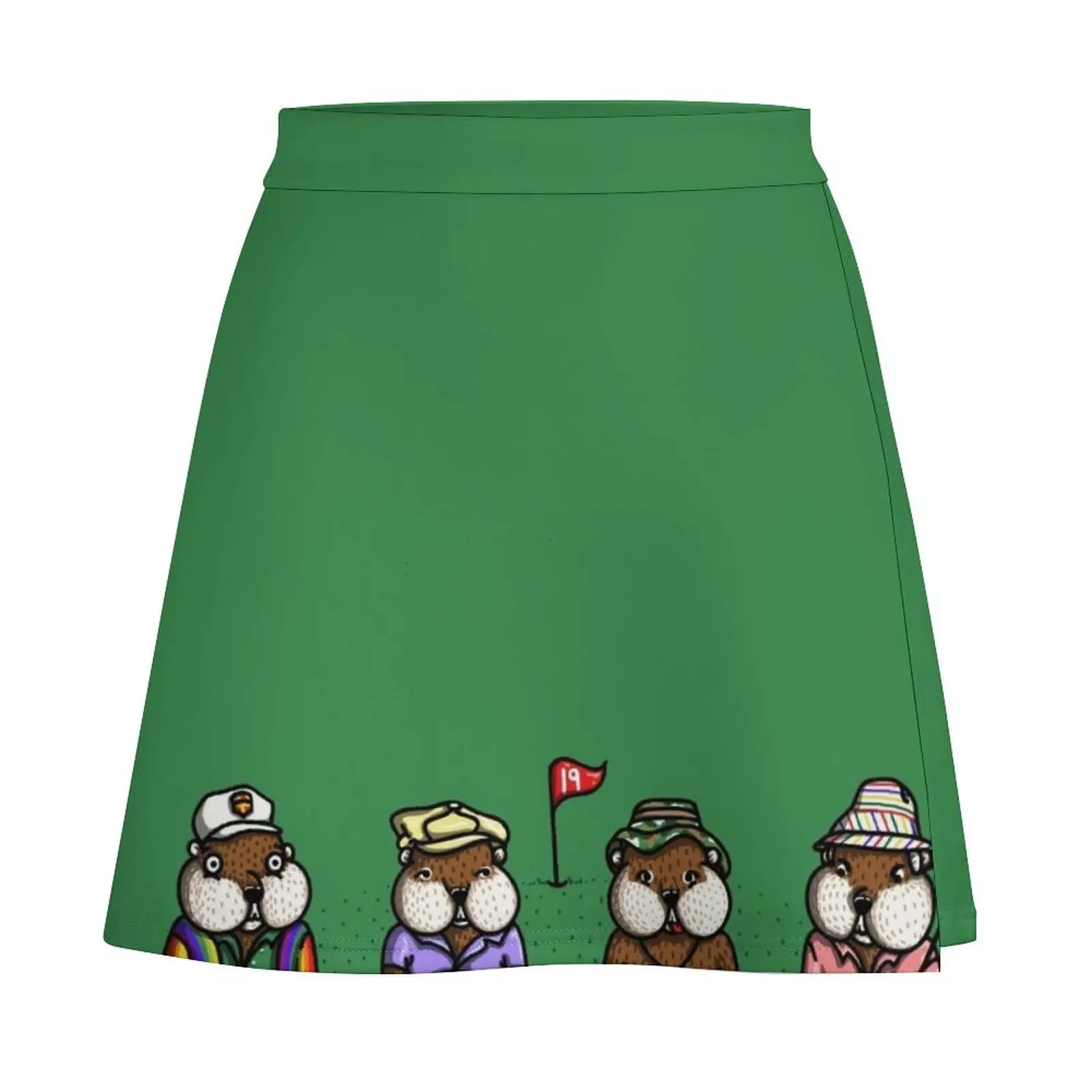 The Bane of Bushwood Mini Skirt skirts night club women Mini Skirt