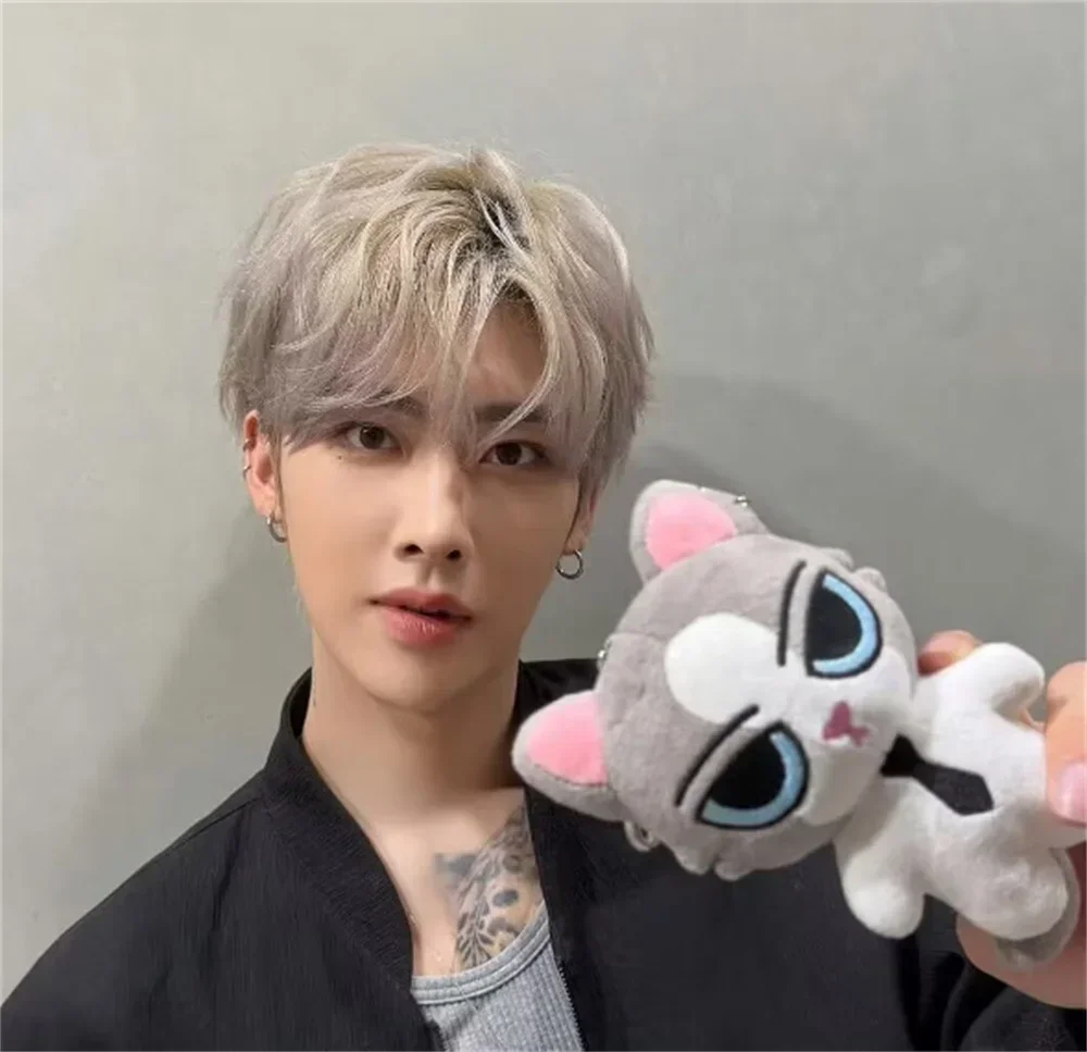 12cm Plüsch-Schlüsselanhänger AND2BLE Zhanghao RICKY HAN YUJIN Fans POP UP 3D Cartoon PP Baumwolle Weich Geprägtes Plüschtier Fans Taschenanhänger – Detail 4