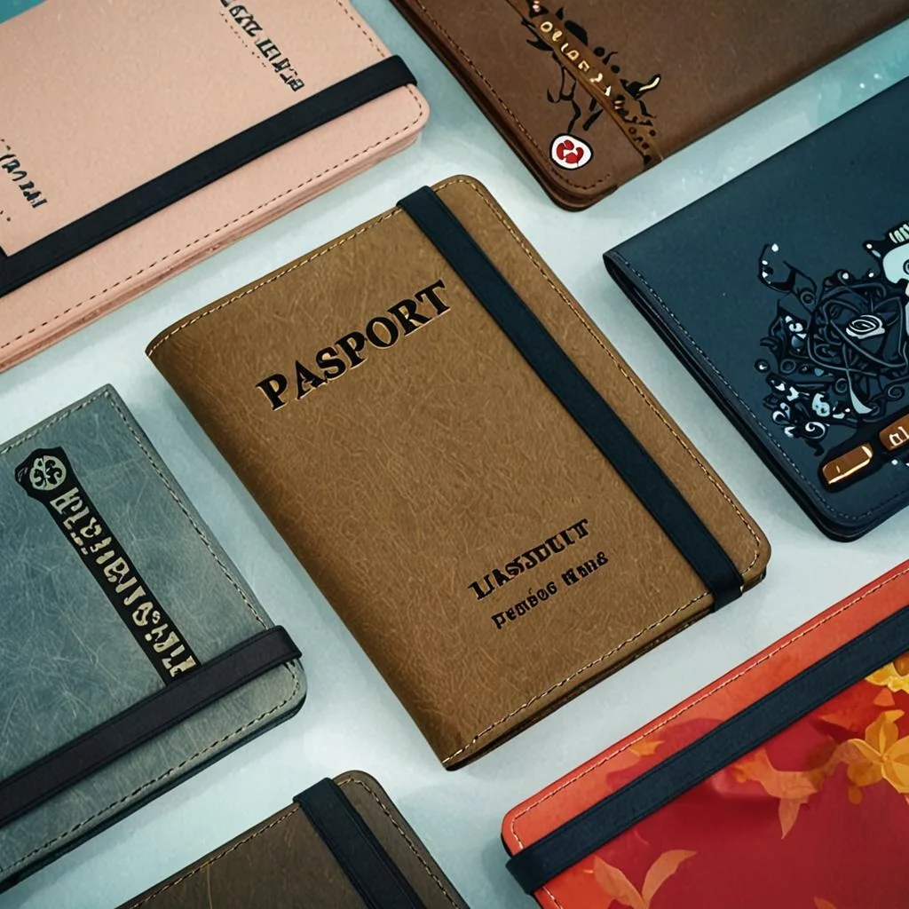 

Женский и мужской дорожный чехол для паспорта из искусственной кожи, чехол для кредитных карт, защитный кошелек для билетов, сумки-органайзер