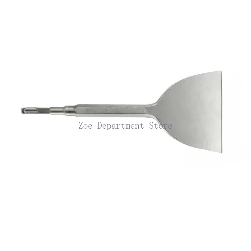 Round Handle Large Chisel Ultra-Thin Flat Shovel Cement Trough Shovel Round Handle Electric Hammer Drill Bit Shovel Chisel