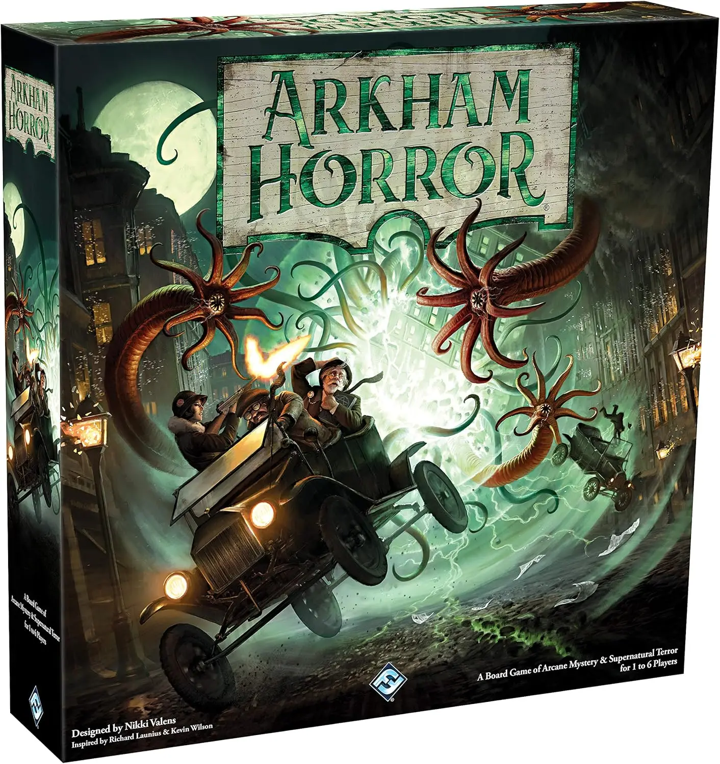 

Настольная игра Arkham Horror, третье издание, многоцветная стратегическая приключенческая игра для 1-4 игроков