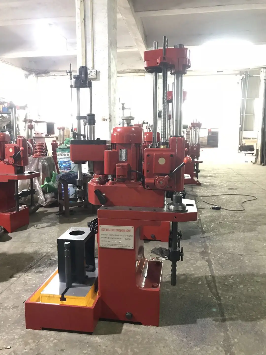 TM807A Motorcycle Cylinder Boring And Honing Machine