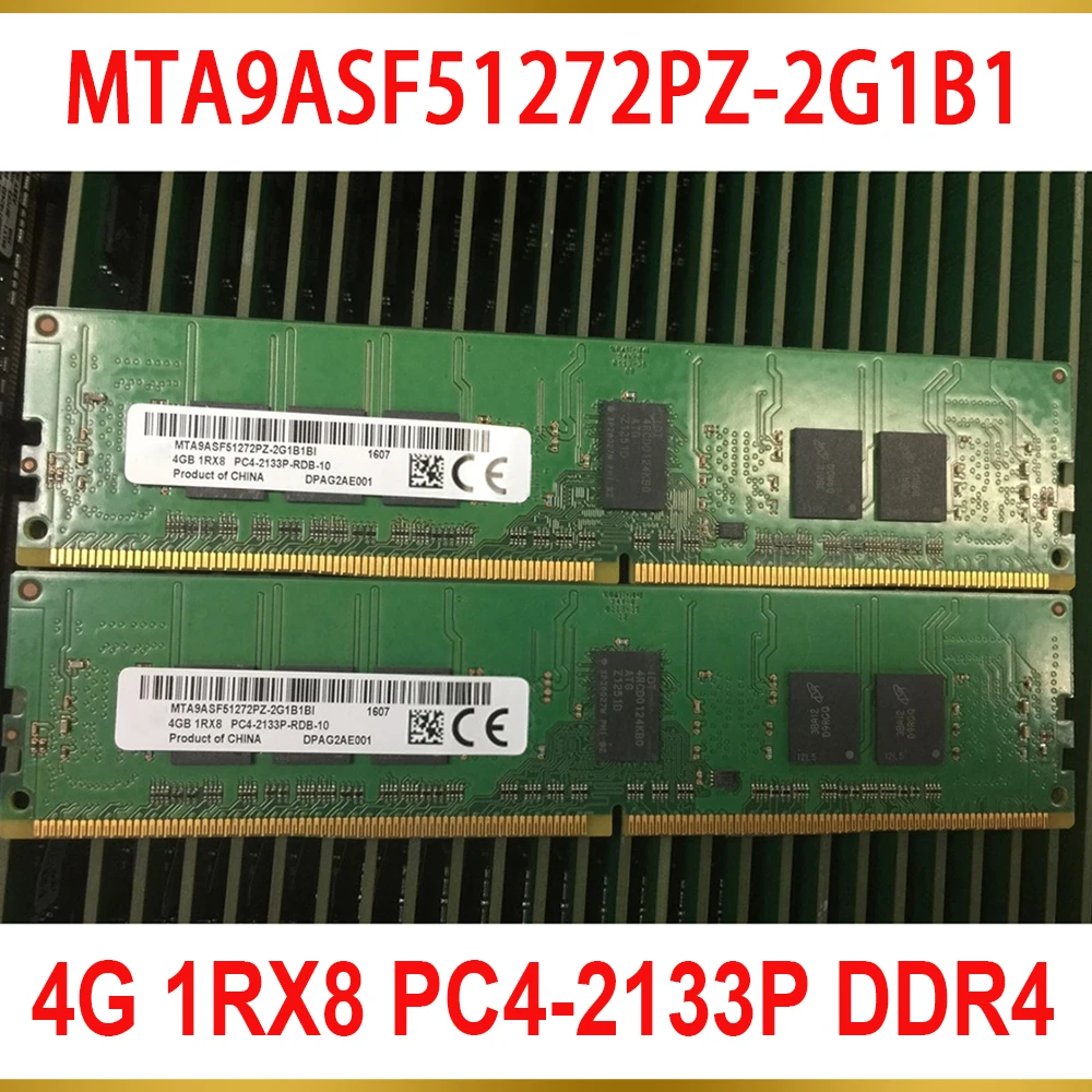 

1 шт. для MT RAM 4 Гб 4G 1RX8 PC4-2133P DDR4 2133, Серверная память