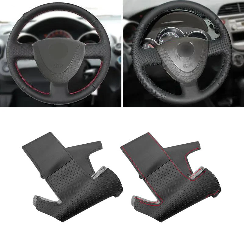 Armrest Box Microfiber Leather Cover For Hyundai Tucson 2015-2018 Center Console Trim