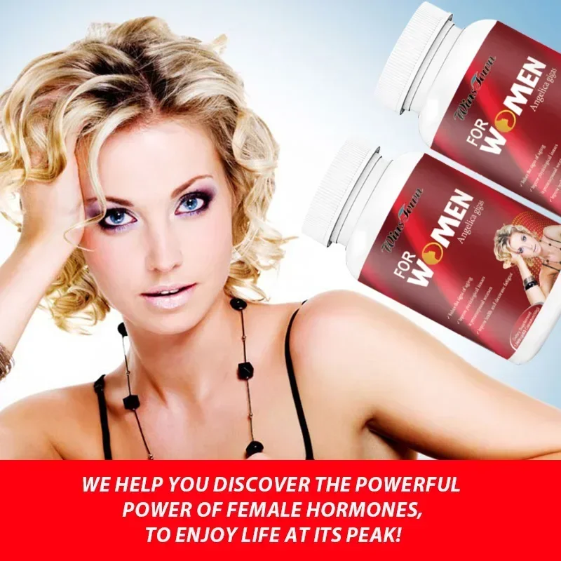 1 bottle of hormone balanced female capsule promotes metabolism of dietary fiber and maintains energy levels