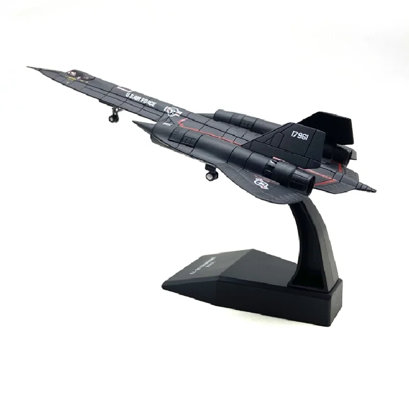 1/144 مقياس الولايات المتحدة Lockheed SR71 SR-71 Blackbird 06937 طائرة دييكاست طائرة معدنية حلية نموذج الصبي لعبة عيد ميلاد هدية