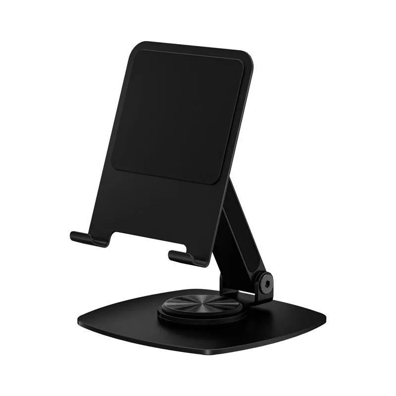

360° Rotating Desk Foldable Mobile Phone Holder Stand Aluminum Alloy Adjustable Docking Station Tablet Mount