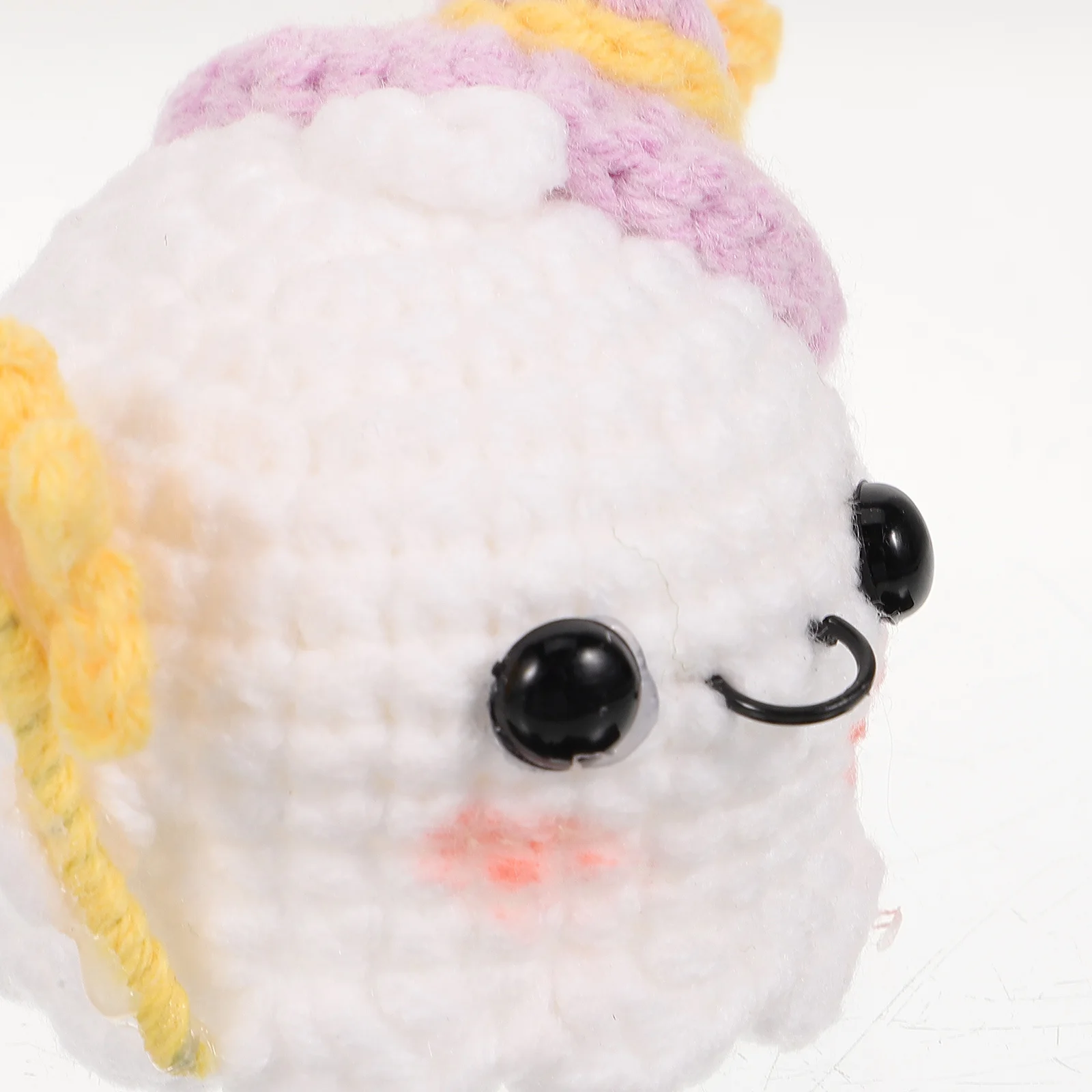 

Woolen Yarn Ghost Small Cartoon Mini Hand Woven Ornament Halloween Scene Ghost Decoration Festival Party Halloween Decor