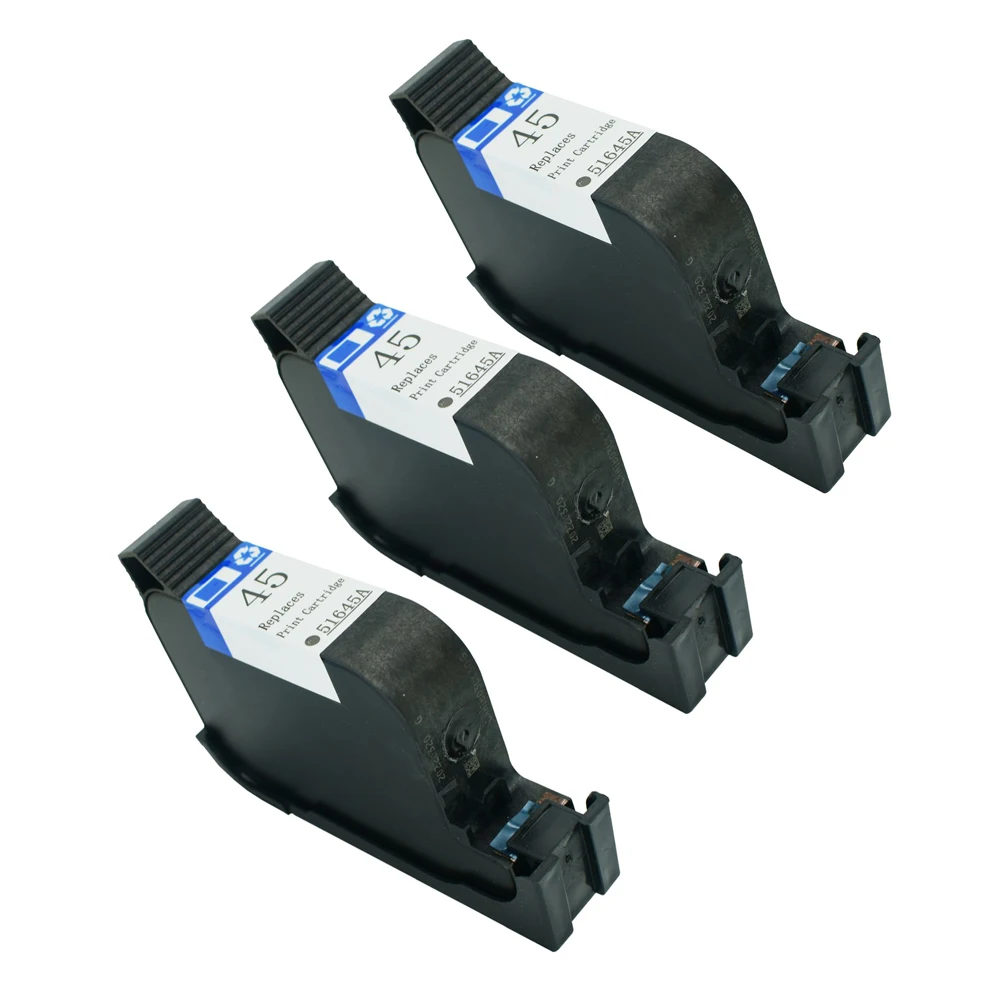 51645A 45A for HP 45 ink Cartridge Black for CAD Inkjet Garments Pattern Cutting Plotter Machine / Flat Jet Cutting Printer