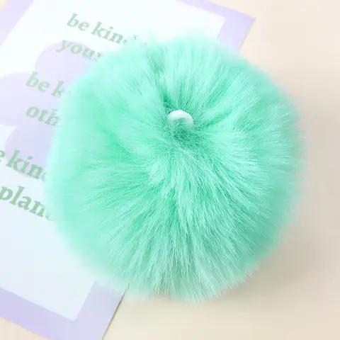 Pompom  Big Fluffy Fur Pompon Soft Artificial Otter Hair Ball Colors Pom Pom DIY Hats Bags Clothing Accessories 1PCS
