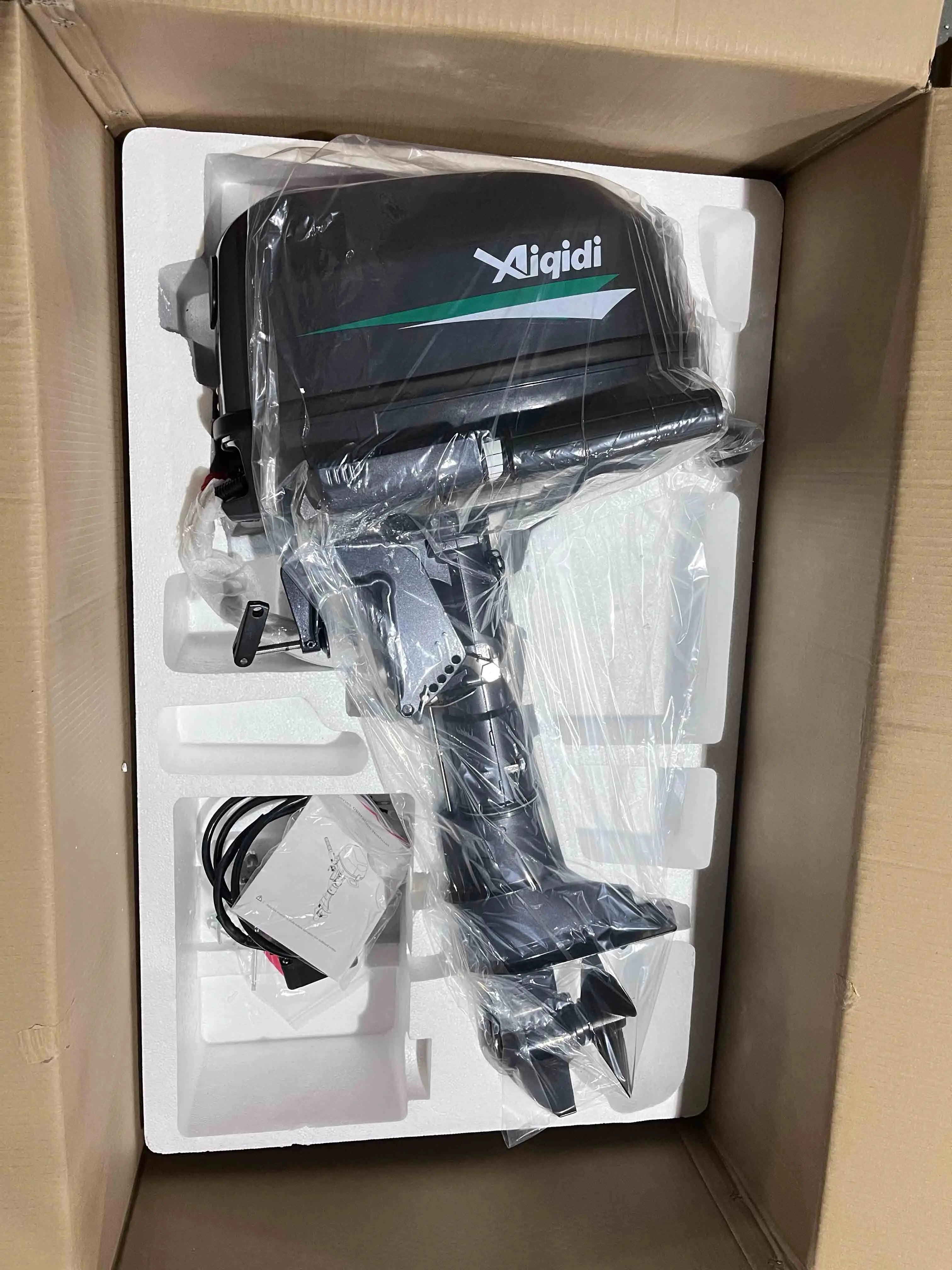 Electric Outboards 10HP 72V AIQIDI Water Cooled Tiller/Remote Control Electric Outboard Engine