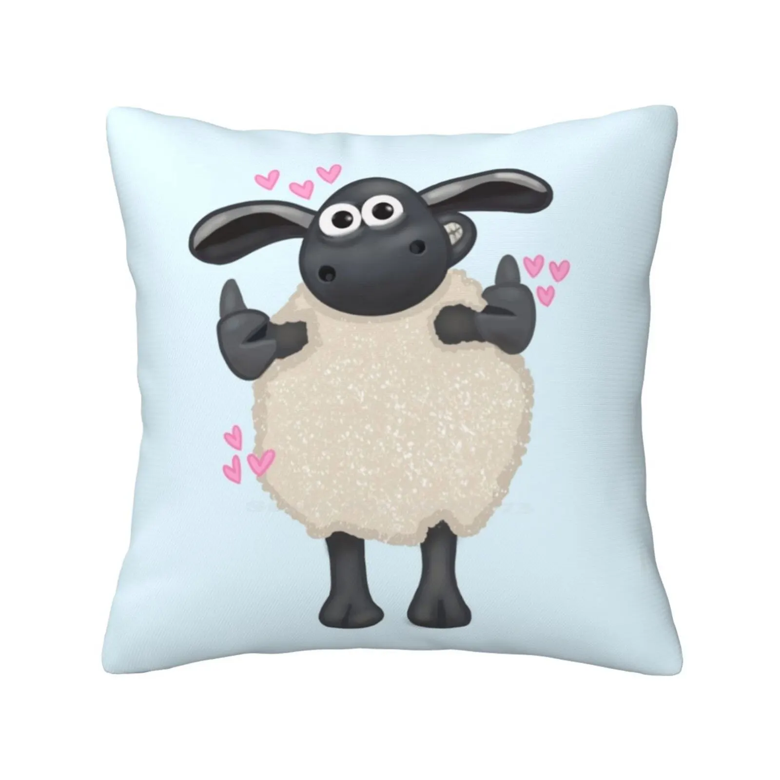 

Timmy Hearts Fashion Sofa Throw Pillow Cover Pillowcase Little Sheep Cute Sheep Aesthetic Thumbs Up Timmy Thumbs Up Sheep Baby