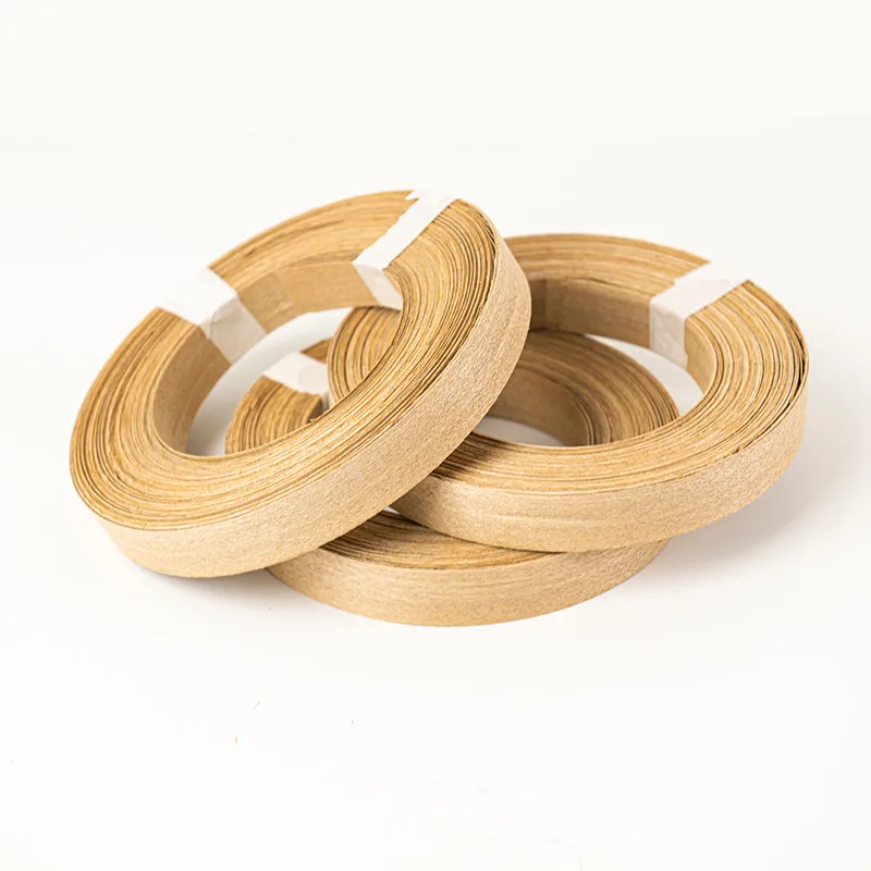 15meters Natural ASH Soild Wood Edge Banding Strip Decoration Wood Veneer Sheets Oak Table Edge Cover Width:22mm Thickness:0.5mm