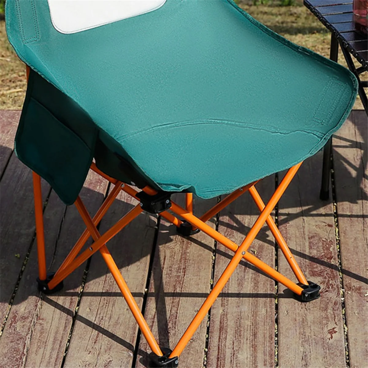 Portable Folding Camping Chairs, Outdoor Chair with Aluminum Frame for Hiking Beach Outdoor Earthy Yellow