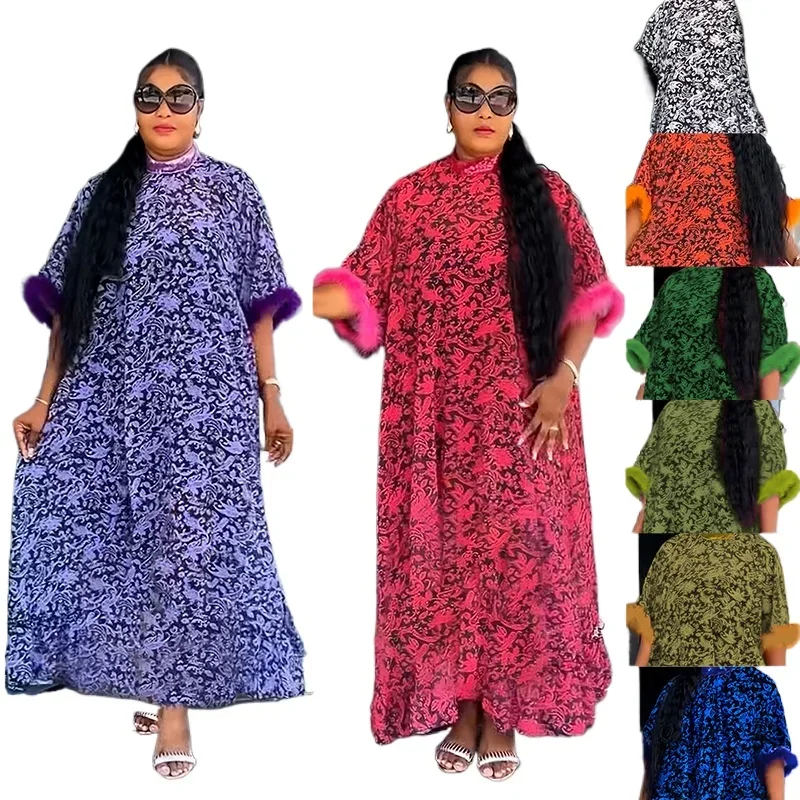 

Plus Size African Dresses for Women Traditional Africa Clothing Dashiki Ankara Gown Abayas Robe Muslim Kaftan Maxi Dress 2025