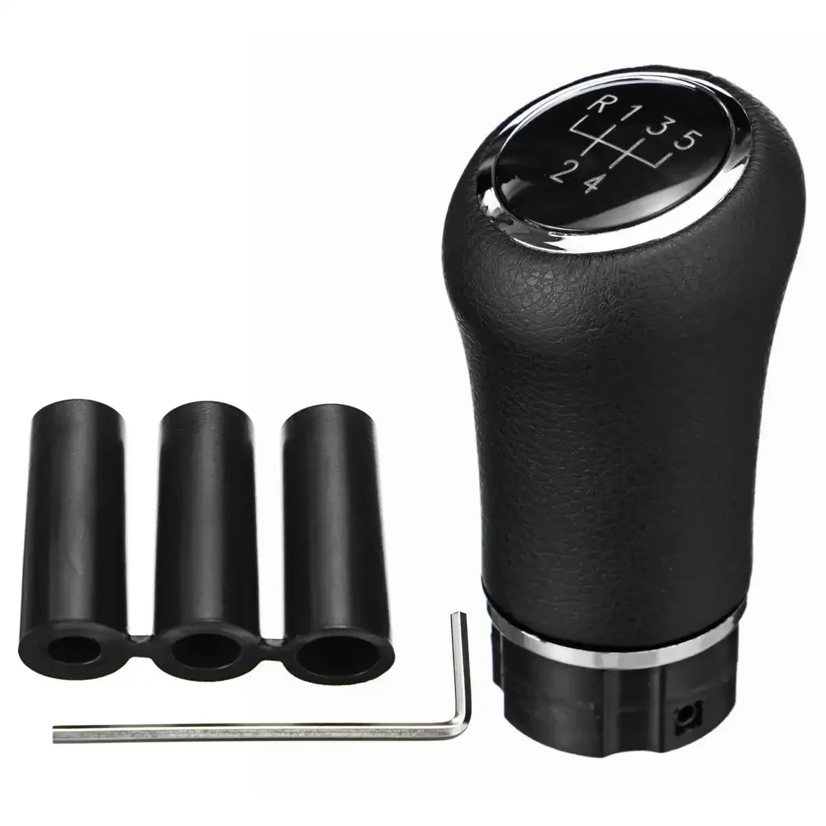 5 Speed Gear Shift Knob w/LED backlight PU Leather Shifter Lever Stick For VW Golf 6 7/Passat B5 B6 B8/Jetta MK6