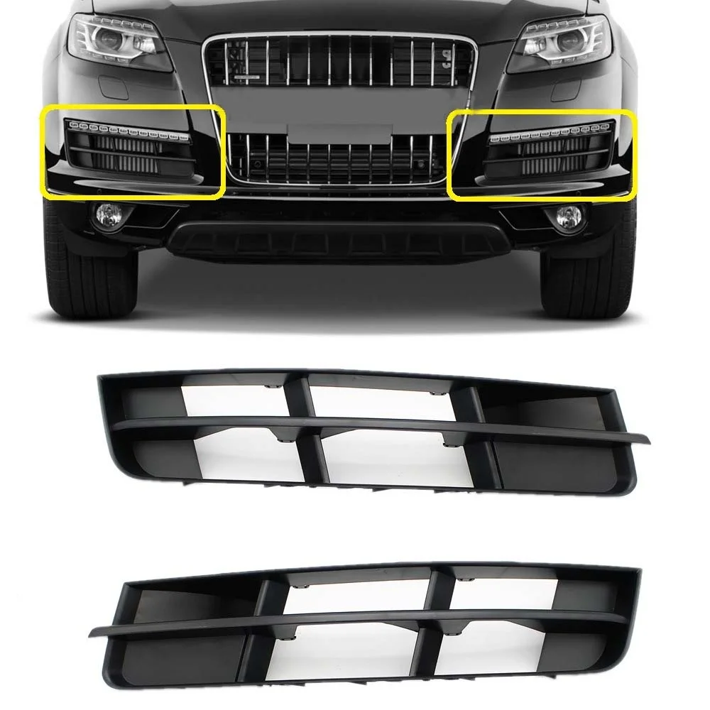 

Foglight frame Fog lamp Grille Cover for Audi Q7 2010 2011 2012 2013 2014 2015